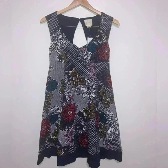 Maeve Anthropologie Fairchild Midi sleeveless Dress - Picture 2 of 12